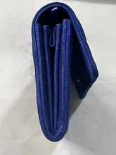 Load image into Gallery viewer, Chanel Cobalt Blue Long Wallet