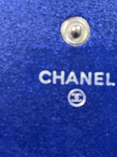 Load image into Gallery viewer, Chanel Cobalt Blue Long Wallet
