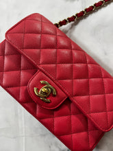Load image into Gallery viewer, Chanel Pink Caviar Mini Rectangle Handbag