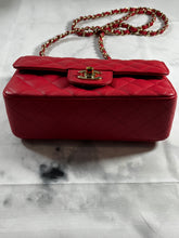 Load image into Gallery viewer, Chanel Pink Caviar Mini Rectangle Handbag