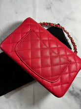 Load image into Gallery viewer, Chanel Pink Caviar Mini Rectangle Handbag