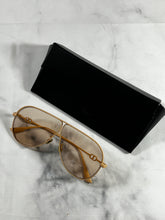 Load image into Gallery viewer, Dior Pink Rubber Coated Metal Aviator Sunglasses
