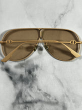 Load image into Gallery viewer, Dior Pink Rubber Coated Metal Aviator Sunglasses