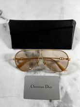 Load image into Gallery viewer, Dior Pink Rubber Coated Metal Aviator Sunglasses