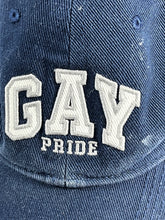 Load image into Gallery viewer, Balenciega Navy Blue Gay Pride Baseball Hat