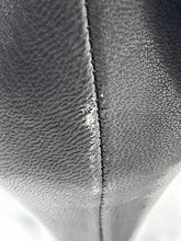 Load image into Gallery viewer, Chanel 13B Gray Leather Navy Captoe Ankle Bootie