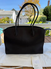 Load image into Gallery viewer, The Row Marlo 14 Black Ans Leather Handbag
