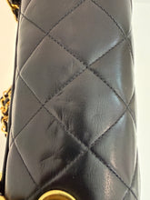 Load image into Gallery viewer, Chanel Vintage Black Lambskin Maxi