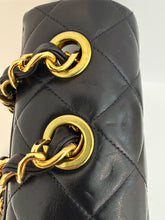 Load image into Gallery viewer, Chanel Vintage Black Lambskin Maxi