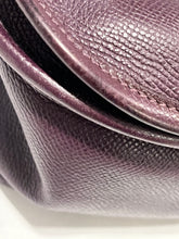 Load image into Gallery viewer, Hermes Evelyne II Plum Purple Palladium Hardware