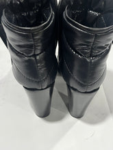 Load image into Gallery viewer, Chanel 11 A Black Puffer Short Boots