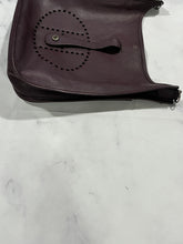 Load image into Gallery viewer, Hermes Evelyne II Plum Purple Palladium Hardware