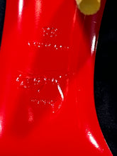 Load image into Gallery viewer, Christian Louboutin Black Suede Lipbooty 100