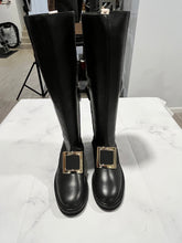 Load image into Gallery viewer, Roger Vivier Black Riding Boots