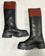 Load image into Gallery viewer, Celine Colorblock Tall Riding Boots