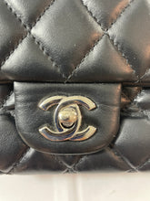 Load image into Gallery viewer, Chanel Black Silvertone Hardware Fanny Belt Bag