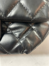 Load image into Gallery viewer, Chanel Black Silvertone Hardware Fanny Belt Bag