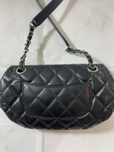 Load image into Gallery viewer, Chanel Black Silvertone Hardware Fanny Belt Bag