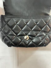 Load image into Gallery viewer, Chanel Black Silvertone Hardware Fanny Belt Bag