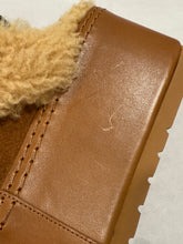 Load image into Gallery viewer, Celine Dana Shearling Wedge Platform Size 39.5