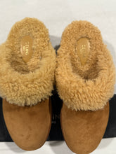 Load image into Gallery viewer, Celine Dana Shearling Wedge Platform Size 39.5