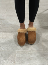 Load image into Gallery viewer, Celine Dana Shearling Wedge Platform Size 39.5