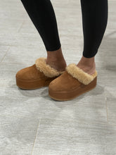Load image into Gallery viewer, Celine Dana Shearling Wedge Platform Size 39.5