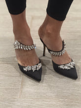 Load image into Gallery viewer, Manolo Blahnik Lurum Jeweled Mules