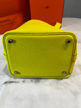 Load image into Gallery viewer, Hermes Picotin Lock 18 Clemence Handbag Lime