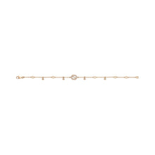 Load image into Gallery viewer, Gucci 18kt Rosegold Diamond Interlocking GG Bracelet