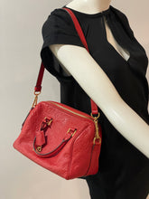 Load image into Gallery viewer, Louis Vuitton Red Speedy Bandouliere