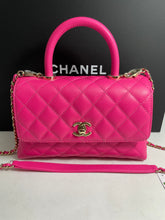 Load image into Gallery viewer, Chanel 22K Rose Small Coco Handle Flap BagCrossbody Bag