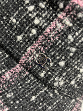 Load image into Gallery viewer, Chanel 22K Black Pink Tweed Bucket Hat