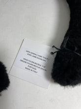 Load image into Gallery viewer, Chanel Black White Shearling Headband