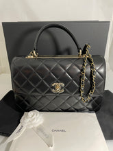 Load image into Gallery viewer, Chanel 22S Black Large Trendy Bag
