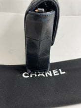 Load image into Gallery viewer, Chanel Vintage Black East West Chocolate Bar Shoulder Bag