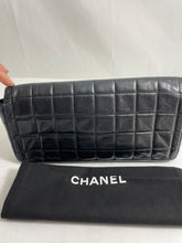 Load image into Gallery viewer, Chanel Vintage Black East West Chocolate Bar Shoulder Bag