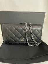 Load image into Gallery viewer, Chanel Classic Black Caviar WOC Wallet On Chain Handbag