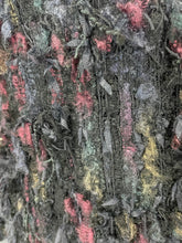 Load image into Gallery viewer, Chanel 06P black multicolor shaggy tweed crop blazer