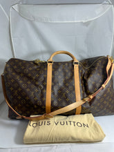 Load image into Gallery viewer, Louis Vuitton Monogram Coated Canvas Keepall Luggage