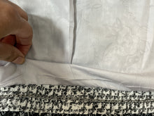 Load image into Gallery viewer, Chanel NWT 13P white/black gray blazer w/3/4 sleeves