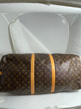 Load image into Gallery viewer, Louis Vuitton Monogram Coated Canvas Keepall Luggage