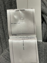 Load image into Gallery viewer, Chanel Gray Wool Ribbed Midi Sweater Dress