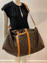 Load image into Gallery viewer, Louis Vuitton Monogram Coated Canvas Keepall Luggage