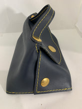 Load image into Gallery viewer, Celine Navy Calfskin Orb Bag