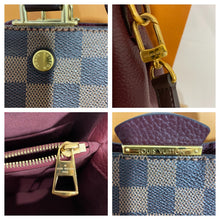 Load image into Gallery viewer, Louis Vuitton Ebene Damier Canvas Burgundy