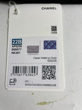 Load image into Gallery viewer, Chanel Classic Denim WOC Wallet On Chain Handbag