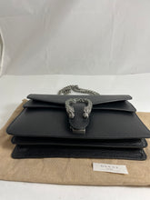Load image into Gallery viewer, Gucci Dionysus Black Leather Mini Crossbody Bag