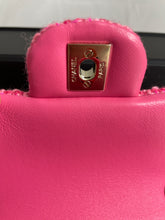 Load image into Gallery viewer, Chanel 22K Pink Fushia Tweed Mini Rectangle Crossbody Bag