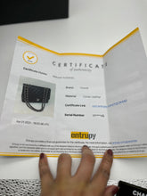 Load image into Gallery viewer, Chanel Black Quilted Caviar Jumbo Single Flap Bag
